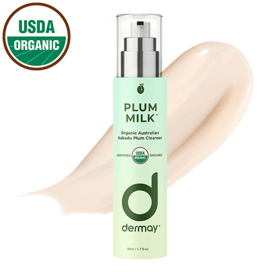 PLUM MILK™ - Organic Kakadu Plum Exfoliating Cleanser - Dermay